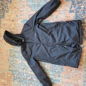 EUC Stussy Long Hooded Coach Jacket